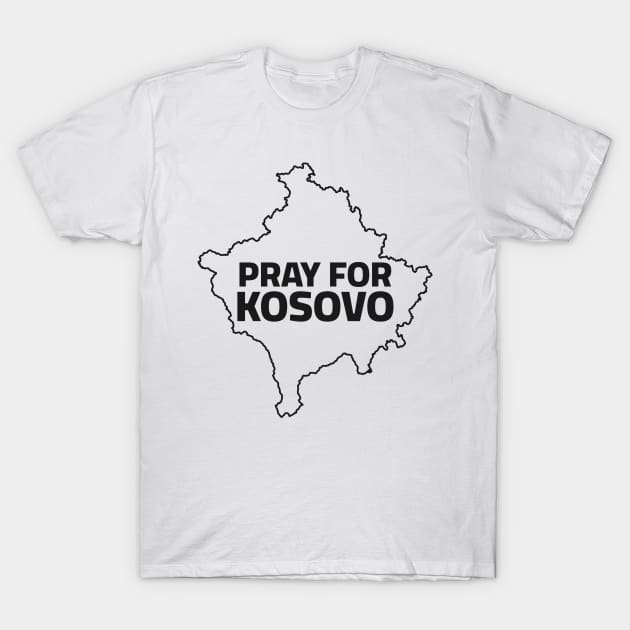 Pray For Kosovo T-Shirt by crocozen